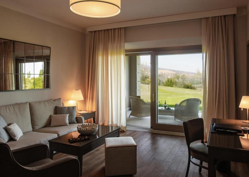 Room with a view at Castelfalfi resort