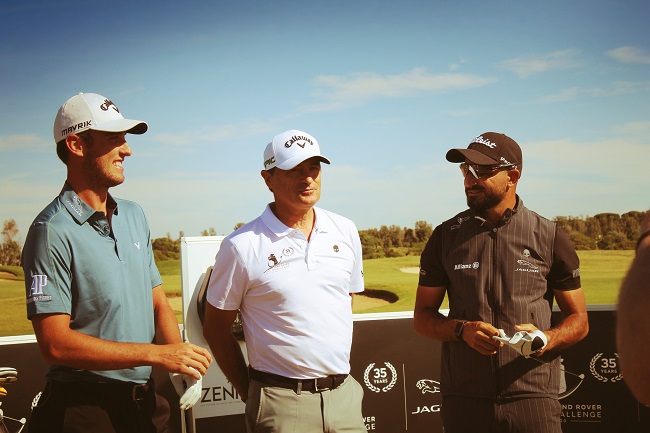 champion ambassadors di Jaguar Land Rover Golf Challenge