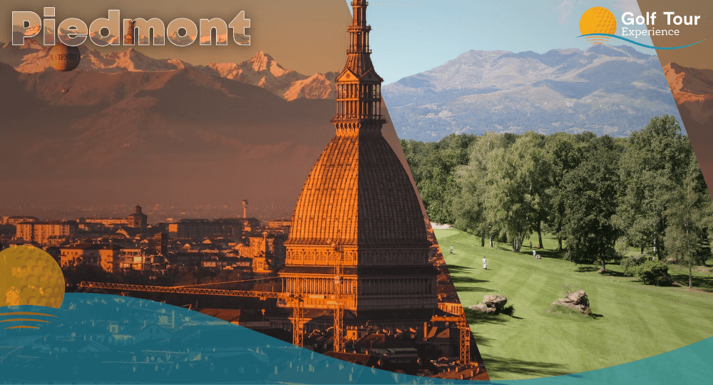 Turin and Le Betulle Golf Club view