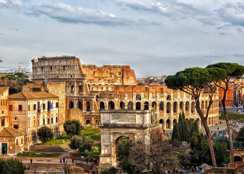 Colesseo e fori Roma