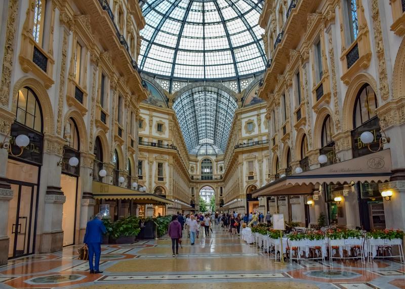 Milano Galleria Vittorio Emanuele Golftourexperience