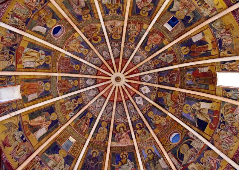 Parma cupola del battistero