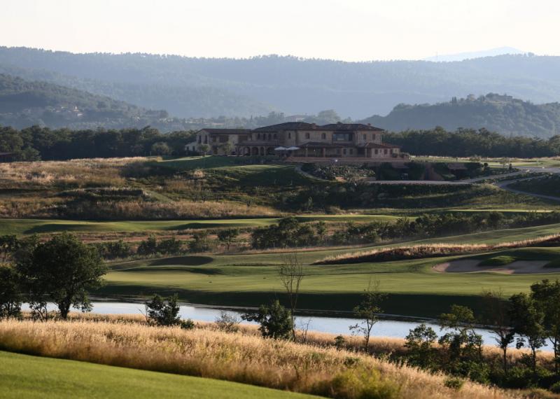 Royal Golf la Bagnaia course view