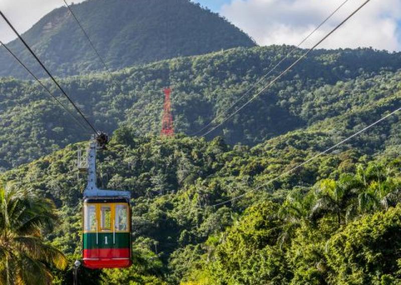 Dominican Republic cable car