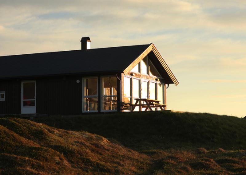 Lofoten Links Lodge view