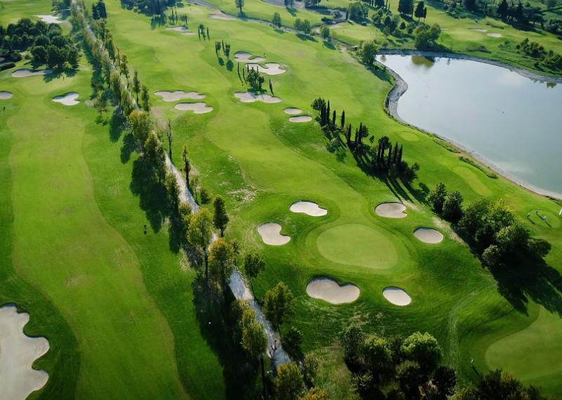Le Pavoniere Golf & Country Club aerial view