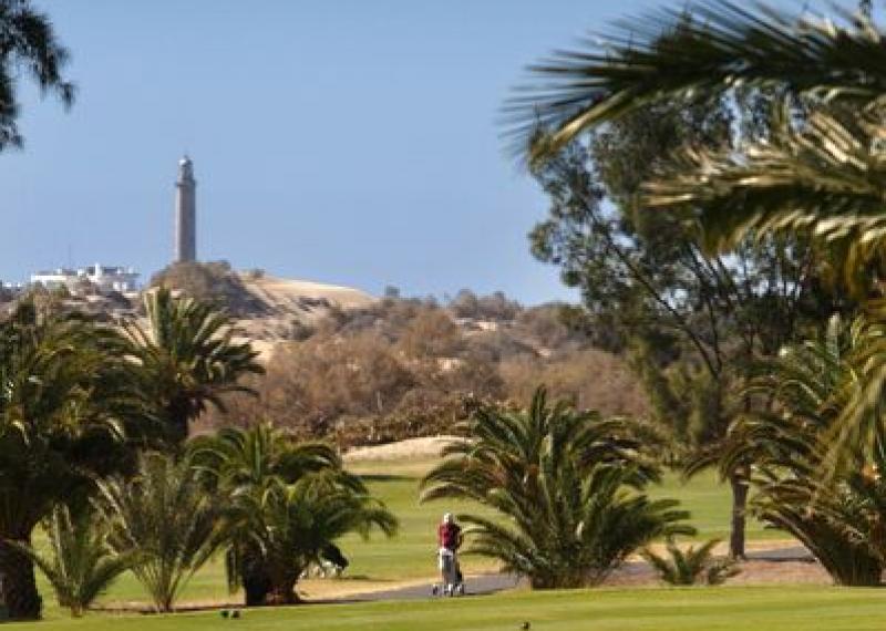 Maspalomas golf vista fairway e panorama circostante