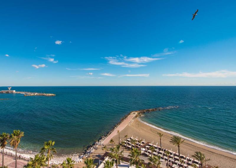 Amàre Marbella Hotel beach view