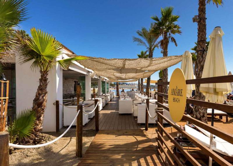 Hotel Amàre Marbella bar sulla spiaggia
