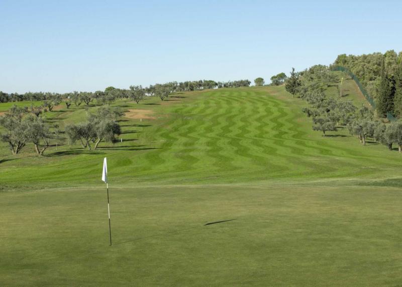 Riva Toscana Golf course hole and green