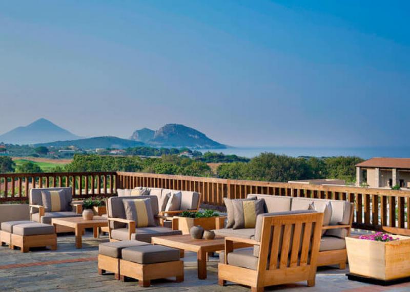 Terrace with panoramic view at The Westin Resort