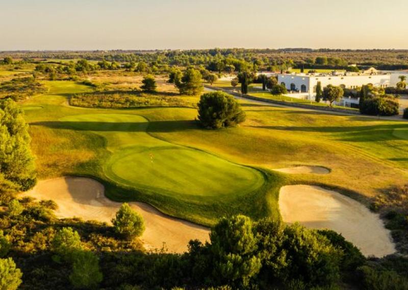 Acaya Golf Club campo visto dall'alto