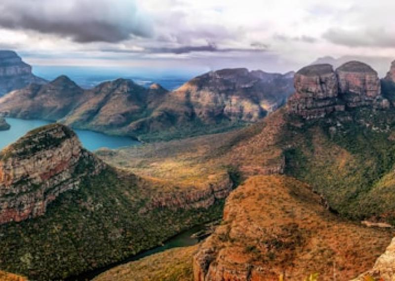 Blyde River Canyon vista panoramica