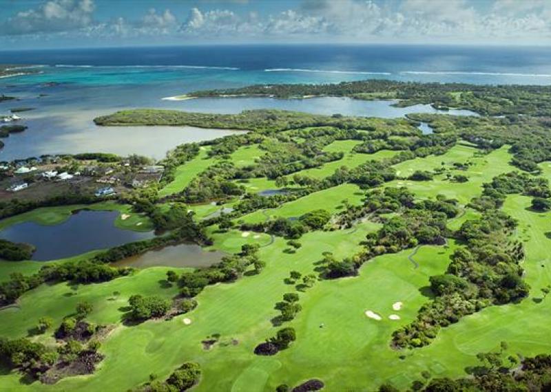 Constance Belle Mare Plage resort vista aerea