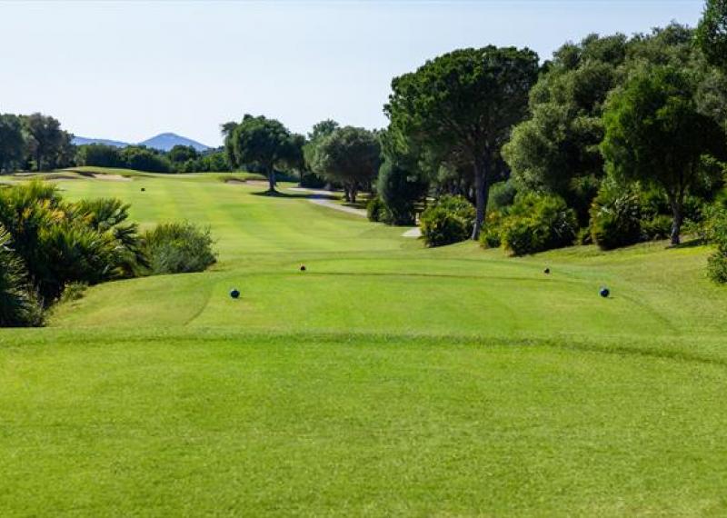 Hole 1 at Fairplay Golf Course