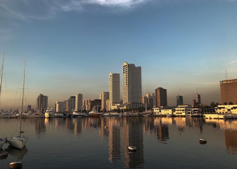 Manila as seen from the harbor