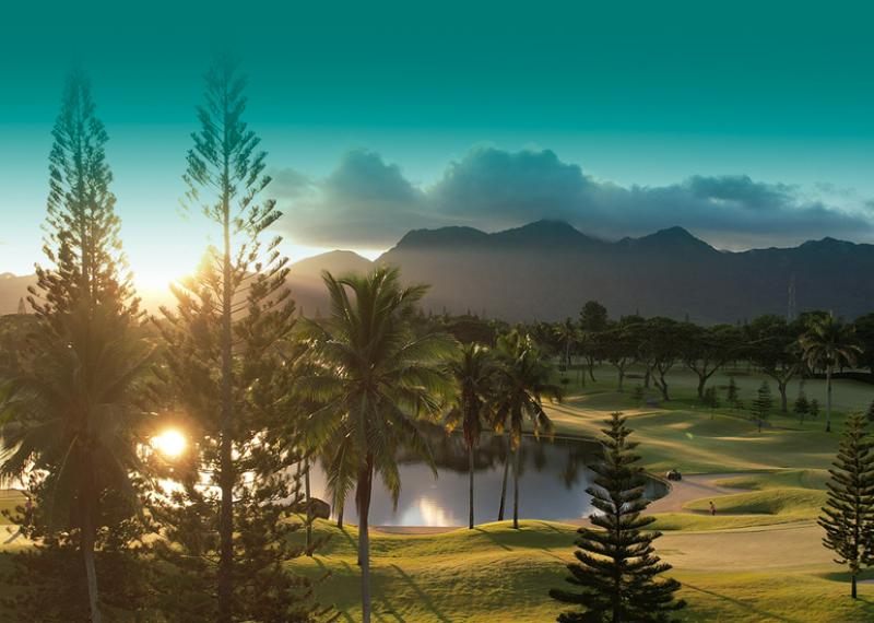 Malarayat golf aerial view