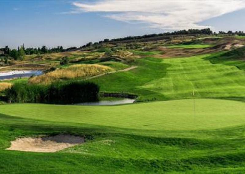 Centro Nacional de Golf vista fairway e panorama circostante