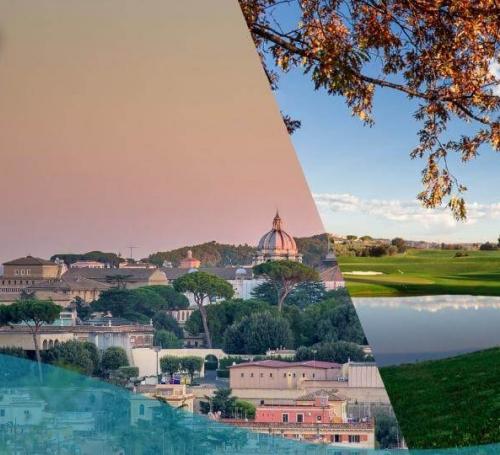 Rome Landscape and Marco Simone Golf & Country Club