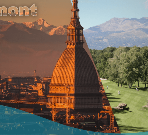 Turin and Le Betulle Golf Club view